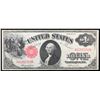 Image 2 : 1917 $1 Large Size Legal Tender Note Grades vf++ Signatures Teehee/Burke