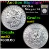 Image 1 : ***Auction Highlight*** 1900-s Morgan Dollar $1 Graded Select Unc BY USCG (fc)