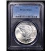 Image 2 : PCGS 1923-p Peace Dollar $1 Graded ms65 BY PCGS
