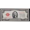 Image 2 : 1928C $2 Red Seal United States Note Grades Gem CU