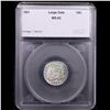 Image 4 : ***Auction Highlight*** 1821 Lg Date Capped Bust Dime 10c Graded ms62 By SEGS (fc)