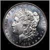 Image 2 : ***Auction Highlight*** 1878-p 8tf Morgan Dollar $1 Graded ms63+ dmpl By SEGS (fc)
