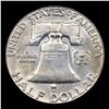 Image 3 : 1951-p Franklin Half Dollar 50c Grades Select Unc