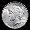 Image 2 : 1924-p Peace Dollar $1 Grades Select Unc