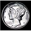 Image 2 : 1945-p Mercury Dime 10c Grades GEM++ Unc