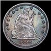Image 2 : ***Auction Highlight*** 1888-s Seated Liberty Quarter 25c Graded Choice Unc BY USCG (fc)