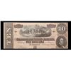 Image 2 : 1864 $10 Confederate States Note, T68 Grades Choice AU/BU Slider