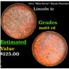 Image 1 : 19xx *Mint Error* Blank Planchet Lincoln Cent 1c Grades Select Unc RD