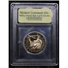 Image 2 : Proof 1991-1995-p WWII Modern Commem Half Dollar 50c Graded GEM++ Proof Deep Cameo By USCG