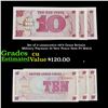 Image 1 : Set of 3 Consecutive 1972 Great Britain Military Payment 10 New Pence Notes P# M45A Grades CU