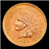 Image 2 : ***Auction Highlight*** 1864 L Indian Cent 1c Graded ms64+ rb By SEGS (fc)