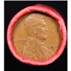 Image 2 : Mixed small cents 1c orig shotgun roll, 1919-p Lincoln Cent, Indian other end, Coca Cola Wrapper