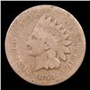 Image 2 : 1859 Indian Cent 1c Grades g+
