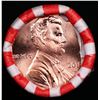 Image 2 : BU Shotgun Lincoln 1c roll, 1976-p 50 pcs Steel-Strong Wrapper 50c