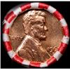 Image 2 : BU Shotgun Lincoln 1c roll, 1963-d 50 pcs Steel-Strong Wrapper DDO Variety Possible