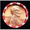 Image 2 : BU Shotgun Lincoln 1c roll, 1977-d 50 pcs Steel-Strong Wrapper 50c