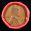 Image 2 : Mixed small cents 1c orig shotgun roll, 1926-p Lincoln Cent, Wheat Cent other end, Coca Cola Wrapper