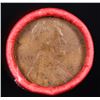 Image 2 : Mixed small cents 1c orig shotgun roll, 1917-p Lincoln Cent, Wheat Cent other end, Coca Cola Wrapper