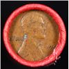 Image 2 : Mixed small cents 1c orig shotgun roll, 1941-p Lincoln Cent, Wheat Cent other end, Coca Cola Wrapper