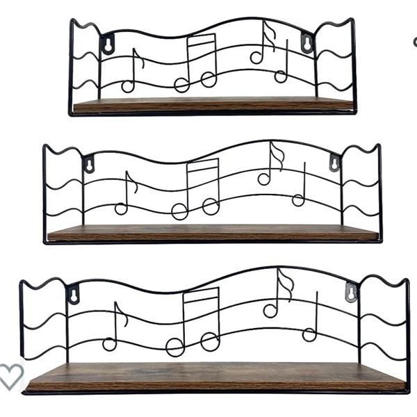 Wall. Shelves