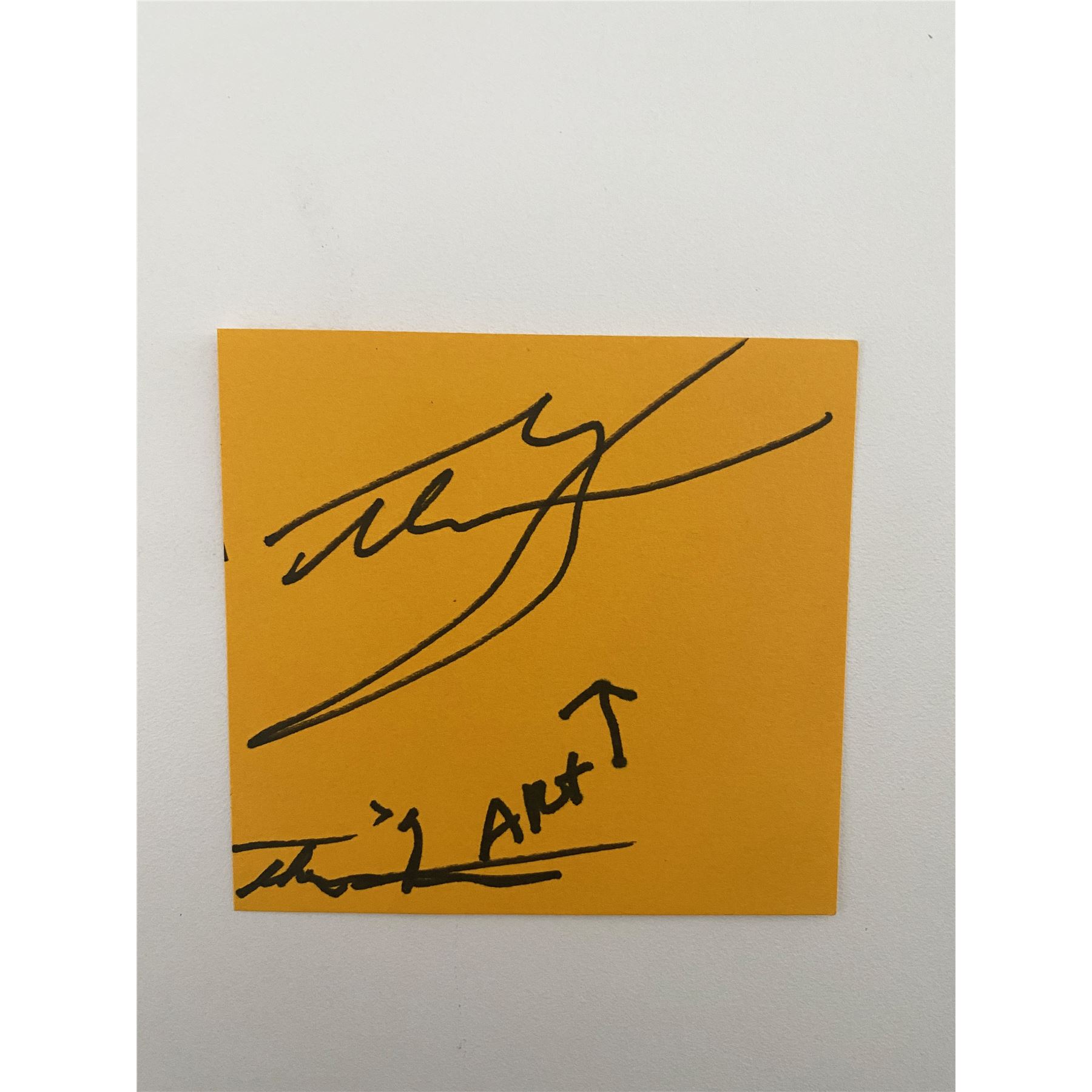 Joe Rosen Signature John Rosengrant Original Signature