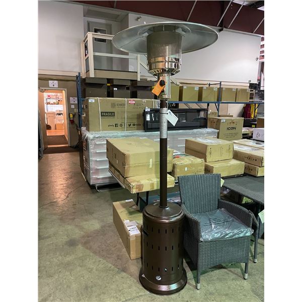 PARAMOUNT LIP-10-TGG-HS BRONZE / STAINLESS STEEL PROPANE OUTDOOR PATIO HEATER