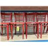 Image 2 : 6 CHERRY COMMERCIAL RESTAURANT CHAIRS