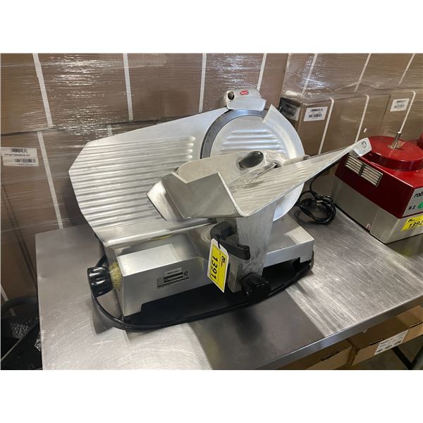 BERKEL 827 COMMERCIAL MANUAL GRAVITY FED ELECTRIC MEAT SLICER