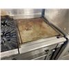 Image 2 : QUEST STAINLESS STEEL 24" COMMERCIAL CHARBROILER, 4 BURNERS RANGE, 24" GRIDDLE WITH DUAL GAS OVENS &