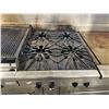 Image 3 : QUEST STAINLESS STEEL 24" COMMERCIAL CHARBROILER, 4 BURNERS RANGE, 24" GRIDDLE WITH DUAL GAS OVENS &