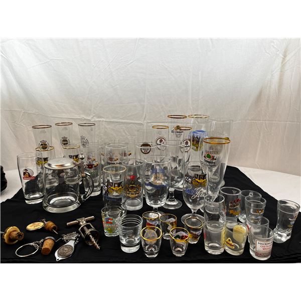 German Liquor Glasses