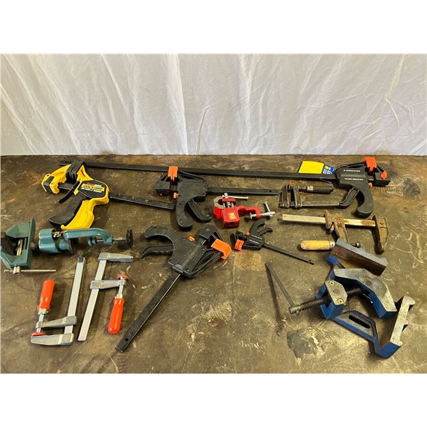 Assorted Clamp Lot