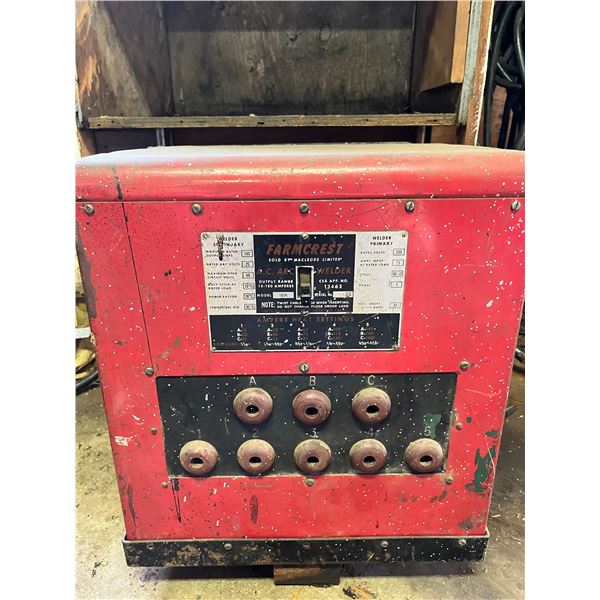 Frarm Crest Welder