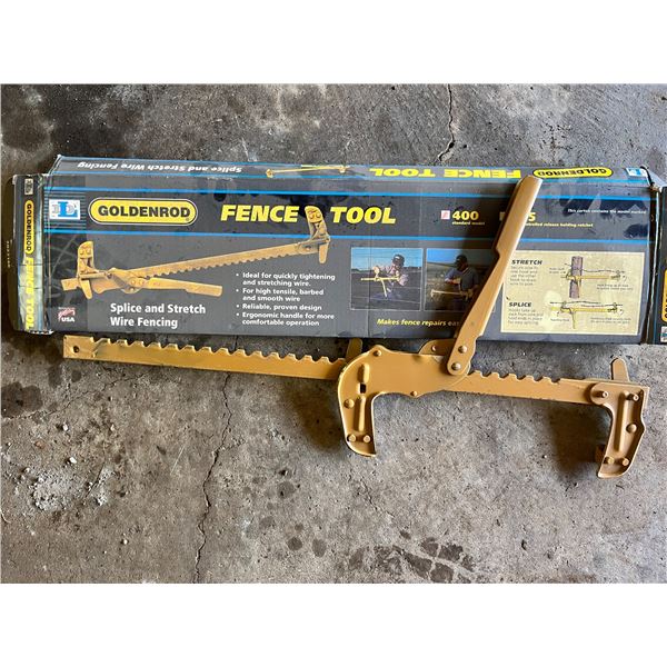 Goldenrod Fence Tool