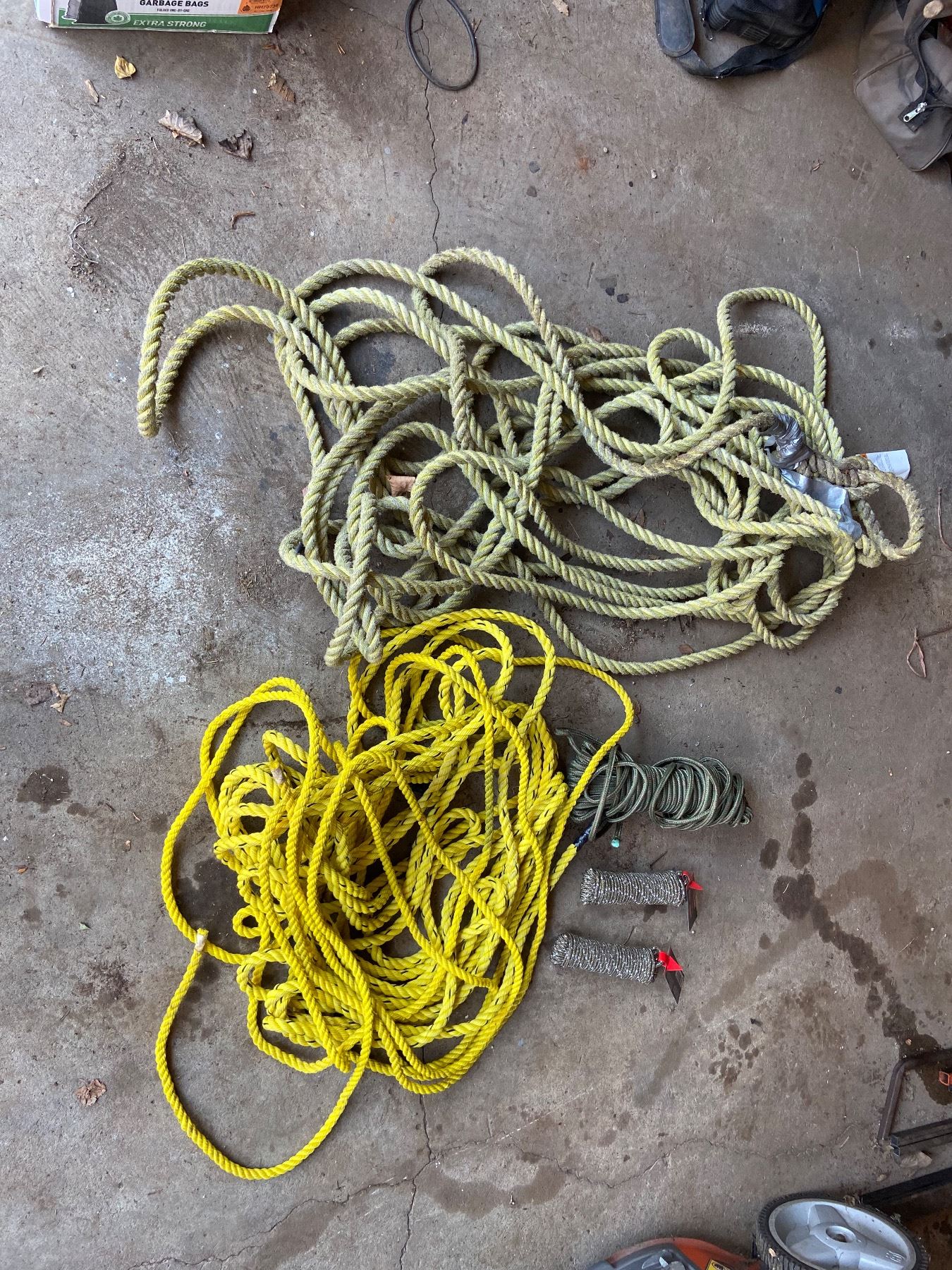 Various Ropes - Sunrise Estate Services Ltd