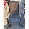 Image 2 : Mesh and Metal Patio Chairs