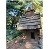 Image 3 : Wooden Bird House on Stand