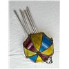 Image 2 : Stained Glass Umbrella Wind Chime