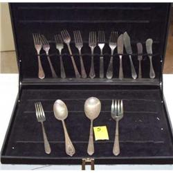Silverware & case