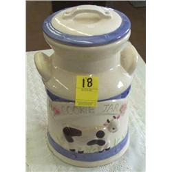 Ceramic cookie jar