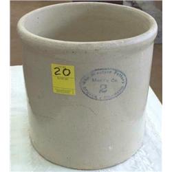 Stoneware crock