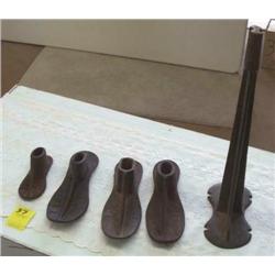 Cobbler's Shoe Last w/4 Molds