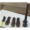 Image 1 : Cobbler's Shoe Last w/4 Molds
