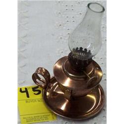 5" Copper Kerosene Lamp