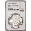 1891-CC VAM-3 Spitting Eagle Top-100 $1 Morgan Silver Dollar Coin NGC MS63