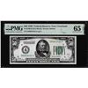 1928 $50 Federal Reserve Note Cleveland Fr.2100-D PMG Gem Uncirculated 65EPQ