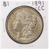 1891-CC $1 Morgan Silver Dollar Coin