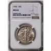 Image 1 : 1942 Walking Liberty Half Dollar Coin NGC MS64