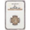 Image 1 : 1838 B-1 Capped Bust Quarter Coin NGC MS61