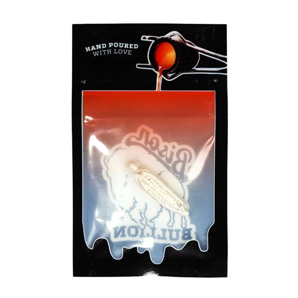 Bison Bullion 1/2 oz .999 Fine Silver Corn Bar